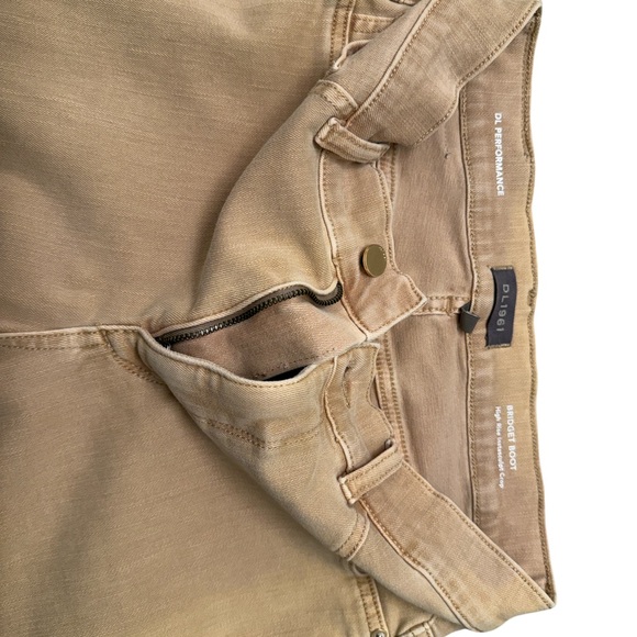 DL1961 Women's Flare Tan Jeans - Picture 6 of 13